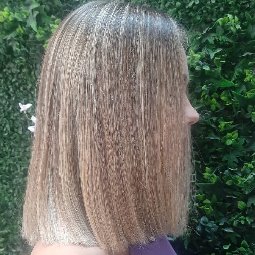 mechas en lecera